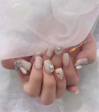 ネイル ラベンダー💖日暮里 ルル💖ネイルのネイルデザイン