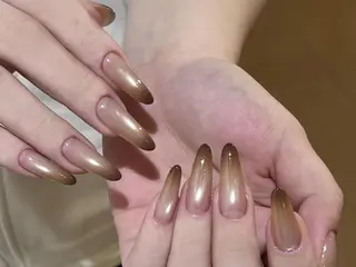 ネイル Hana Bloom Nail💜Akiのネイルデザイン