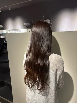 ロング カラー 枚方/ブリーチモデル /パーマモデル募集のヘアスタイル