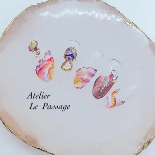 ネイル Atelier Le Passage所属・h nakatsukaのネイルデザイン