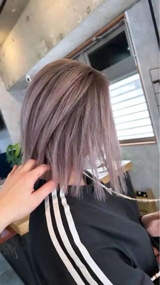 ショート カラー C'LD Hair Produce【シールドヘアープロデュース】所属・シールドヘアー/那覇 /縮毛矯正/ブリーチのヘアスタイル