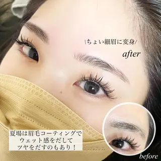 アイブロウ Fleur フルールのマツエク・マツパデザイン