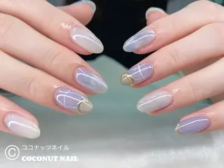 ネイル 神田 ココナッツのネイルデザイン