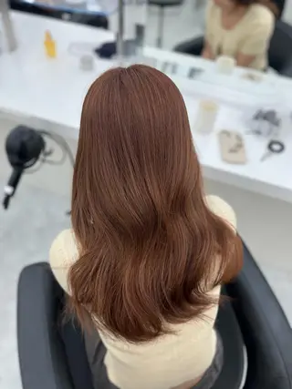 ロング ♡ナチュラルガーリー ♡ベージュ♡RINAのヘアスタイル