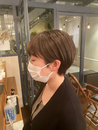 ショート 高浜 夕海のヘアスタイル