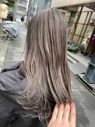 ロング カラー Reb_keiji 👑小倉圭司のヘアスタイル