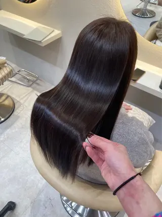 ロング 🩵縮毛矯正・ボブ 岩原朋也🩵のヘアスタイル