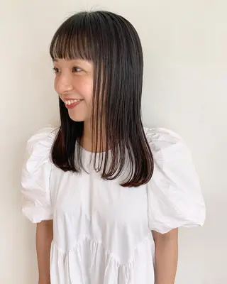 ロング 'ele 🦄堀内佑茉のヘアスタイル