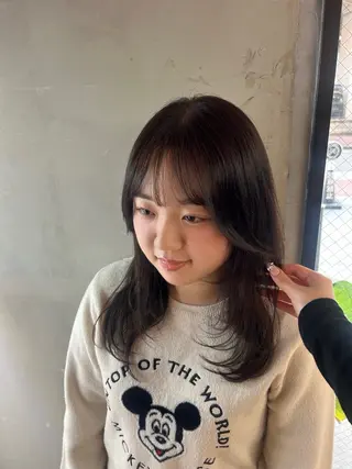 カラー Rosso Hair&SPA 大橋店所属・yuumi/透明感 カラー♩のヘアスタイル