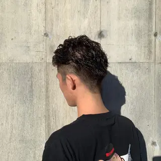 ショート パーマ メンズ charme【 シャルム 】所属・ボブ/レイヤー/ nanamiのヘアスタイル