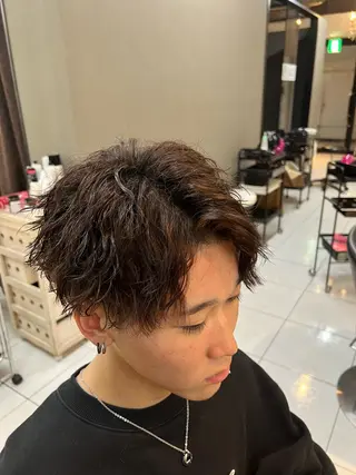 パーマ メンズ パーマ特化美容師 茂木広幸のヘアスタイル