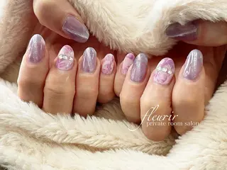 ネイル フルリール 【プライベートサロンのネイルデザイン