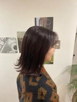 カラー 🌻Kaho/透明感 カラー/髪質改善🌻のヘアスタイル