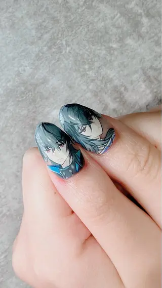 ネイル haleyume所属・shino🌟 痛ネイルのネイルデザイン