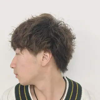 パーマ メンズ メンズサロンLOSS所属・メンズサロン rootのヘアスタイル