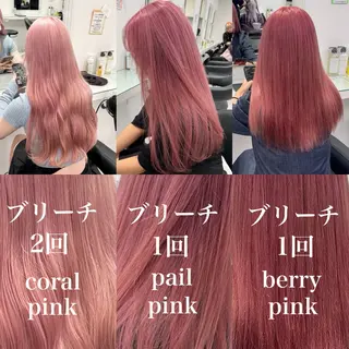 カラー ブリーチなし透明感 💗RYOTAのヘアスタイル