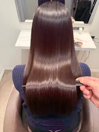 ロング 髪質改善 艶髪🔵ﾌｾﾅｵﾔのヘアスタイル