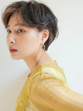 ショート ioe 梅田のヘアスタイル