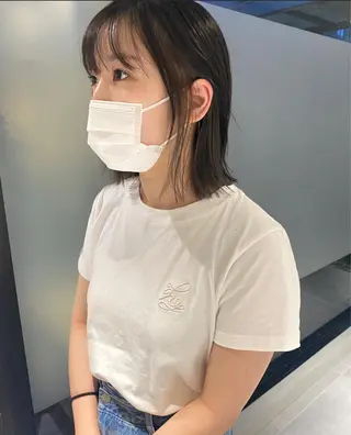 ショート カラー ヘアアレンジ stylist/蛯谷 珠里のヘアスタイル