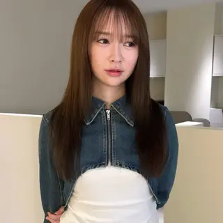 ロング カラー hana/艶髪 /透明感カラー🪞のヘアスタイル