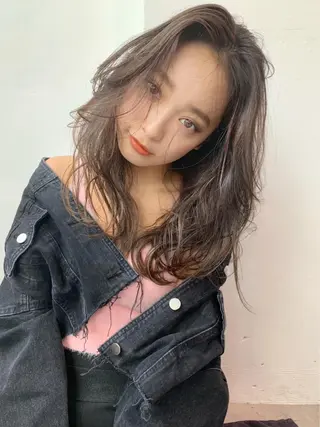 ロング カラー 🫧 THEATER 【公式】🫧天神🫧のヘアスタイル