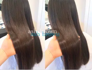 ロング 髪質改善・水素カラー ARIA（ému）のヘアスタイル