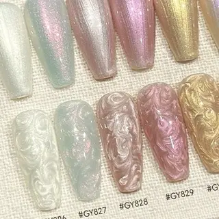 ネイル Hana NAIL所属・🩵 Rin🩵のネイルデザイン