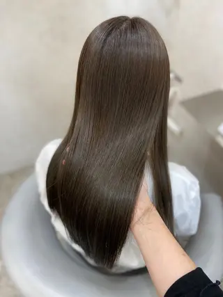 ロング カラー 新宿/韓国ヘア 中明度カラー/かやのヘアスタイル