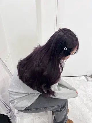 ロング カラー ガーリーstyle ❤︎misaki🏹のヘアスタイル