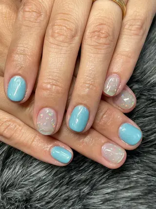 カラー ネイル Chérinail 爪のお手入れのネイルデザイン