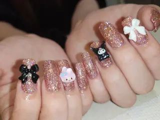 ネイル 💜bora .のネイルデザイン