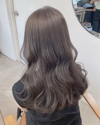 ロング カラー Laff新宿所属・新宿美容室/ 透明感カラー/タクマのヘアスタイル