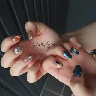 ネイル infinity skyのネイルデザイン
