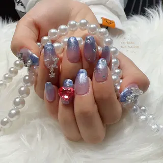 ネイル 💎CC・NaNa 韓国風ネイル🌙Cのネイルデザイン