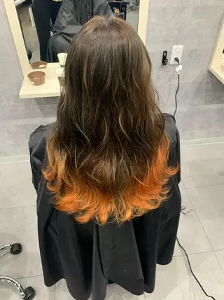 ロング カラー _WHITE 天神店 YUMEKA🐻のヘアスタイル