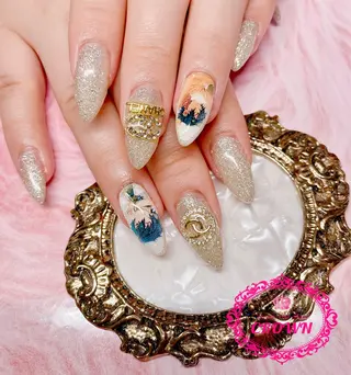 ネイル CROWN プライベートサロンのネイルデザイン