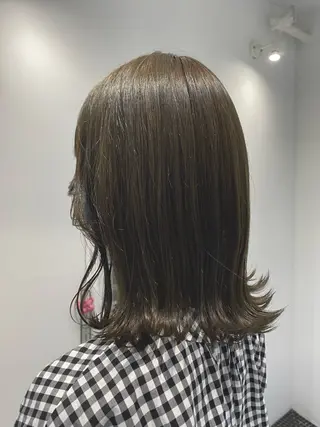 ミディアム カラー ducha所属・DUCHA Tomida naoのヘアスタイル
