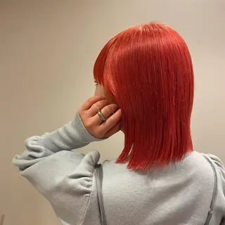 ミディアム カラー 藤田晃志/メンズ専門 パーマ特化💈のヘアスタイル