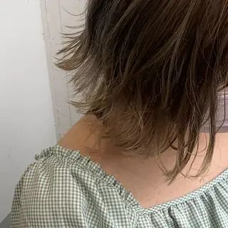 ミディアム カラー パーマ ヘアアレンジ 🎀オイダイラ モモカ🎀のヘアスタイル