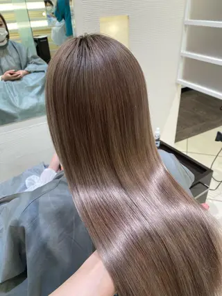 ロング カラー 銀座メンズ専門🖤 小島奈々のヘアスタイル