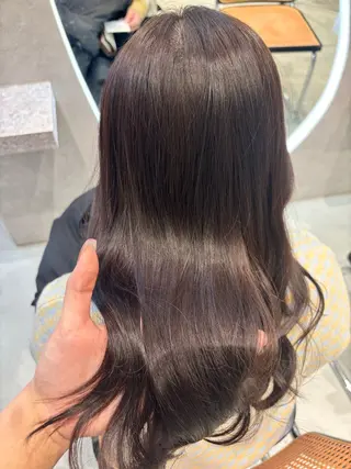 ロング 小澤 璃奈のヘアスタイル