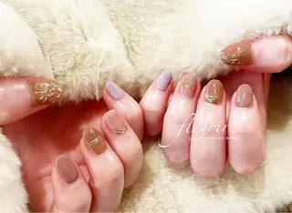 ネイル フルリール 【プライベートサロンのネイルデザイン