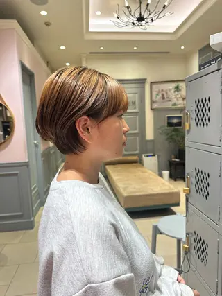 ショート BEAUTRIUM梅田所属・渡邉 真生のヘアスタイル
