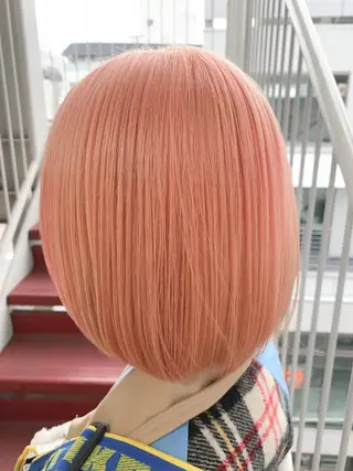 ミディアム 髪質改善/レイヤー/ ショート/koshiのヘアスタイル