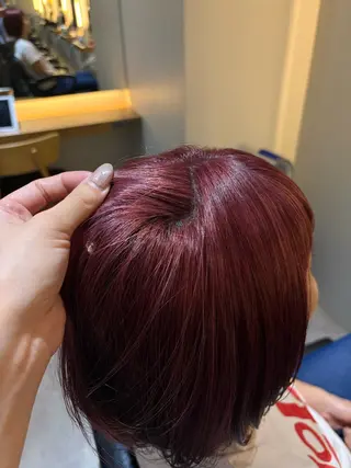 カラー 🌿レイヤー/暖色/ 艶カラー/Rukiのヘアスタイル