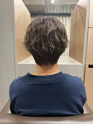 ショート パーマ ショートカット無料/ 小顔ショートのヘアスタイル