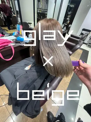 ミディアム カラー 🥇メンズパーマ /縮毛矯正/木村神心のヘアスタイル