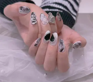 ネイル 長さだし専門店 M2　rikaのネイルデザイン