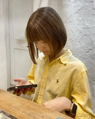 ショート カラー 🌟アレンジが似合う カラー🌟Rumiのヘアスタイル