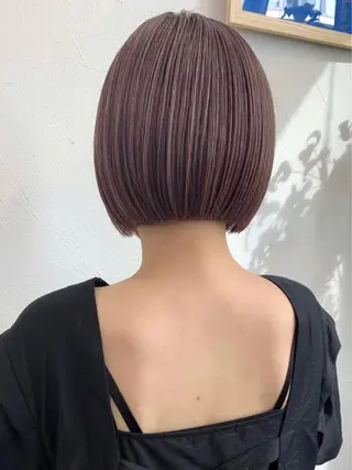 ショート カラー 🧸艶々韓国ヘア 🧁mizunaのヘアスタイル